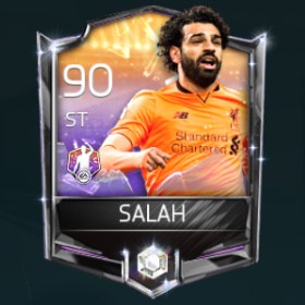 Mohamed Salah ST 90 OVR Fifa Mobile POTM Player