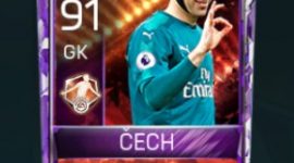 Petr Čech 91 OVR Fifa Mobile 18 Man of The Match Player