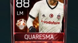 Ricardo Quaresma 88 OVR Fifa Mobile 18 Man of The Match Player