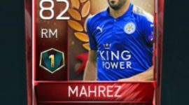 Riyad Mahrez 82 OVR Fifa Mobile 18 VS Attack Player