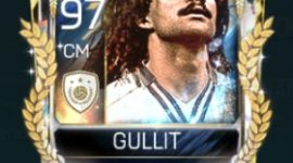 Ruud Gullit 97 OVR Fifa Mobile 18 Prime Icons Player