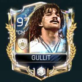 Ruud Gullit 97 OVR Fifa Mobile 18 Prime Icons Player