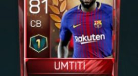 Samuel Umtiti 81 OVR Fifa Mobile 18 VS Attack Player