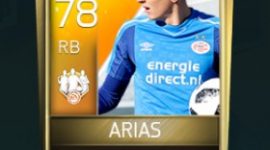 Santiago Arias 78 OVR Fifa Mobile 18 TOTW February 2018 Week 4 Player