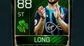 Shane Long 88 OVR Fifa Mobile 18 St. Patrick's Day Player