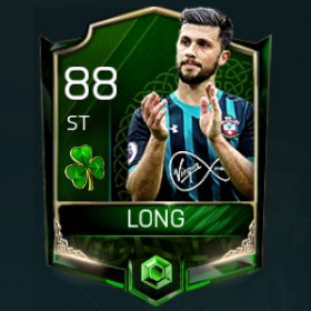 Shane Long 88 OVR Fifa Mobile 18 St. Patrick's Day Player
