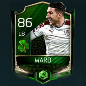 Stephen Ward 86 OVR Fifa Mobile 18 St. Patrick's Day Player