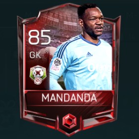 Steve Mandanda 85 OVR Fifa Mobile 18 Matchups Player