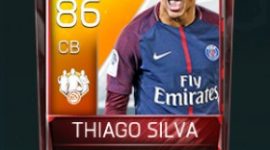 Thiago Silva 86 OVR Fifa Mobile 18 TOTW February 2018 Week 4 Player