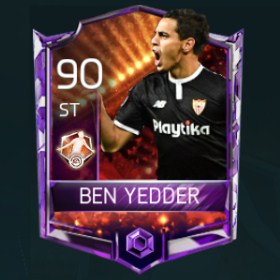 Wissam Ben Yedder 90 OVR Fifa Mobile 18 Man of The Match Player