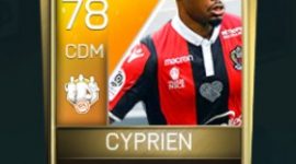 Wylan Cyprien 78 OVR Fifa Mobile 18 TOTW March 2018 Week 1 Player