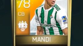 Aïssa Mandi 78 OVR Fifa Mobile 18 TOTW April 2018 Week 4 Player