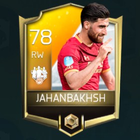 Alireza Jahanbakhsh 78 OVR Fifa Mobile 18 TOTW April 2018 Week 4 Player