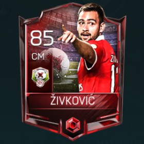 Andrija Živković 85 OVR Fifa Mobile 18 Matchups Player