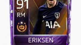 Christian Eriksen 91 OVR Fifa Mobile 18 Tournament Player