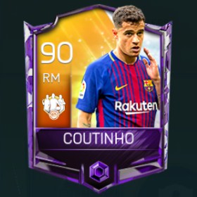 Coutinho 90 OVR Fifa Mobile 18 TOTW April 2018 Week 3 Player