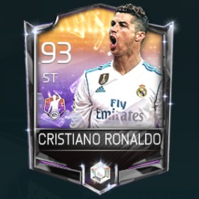 Cristiano Ronaldo 93 OVR Fifa Mobile 18 POTM Player