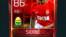 Djibril Sidibé 86 OVR Fifa Mobile 18 Easter Player - Red Edition Player