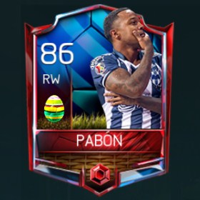 Dorlan Pabón 86 OVR Fifa Mobile 18 Easter Player - Blue Edition Player
