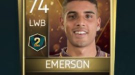 Emerson 74 OVR Fifa Mobile 18 VS Attack Season 2 Player