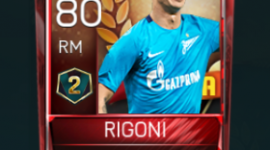 Emiliano Rigoni 80 OVR Fifa Mobile 18 VS Attack Season 2 Player