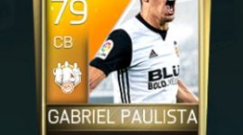 Gabriel Paulista 79 OVR Fifa Mobile 18 TOTW April 2018 Week 2 Player