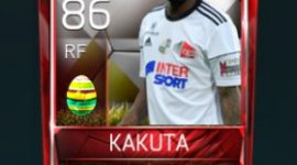 Gaël Kakuta 86 OVR Fifa Mobile 18 Easter Player - White Edition Player