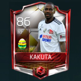 Gaël Kakuta 86 OVR Fifa Mobile 18 Easter Player - White Edition Player