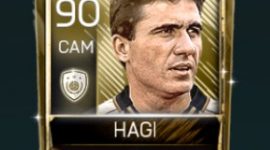 Gheorghe Hagi 90 OVR Fifa Mobile 18 Icons Player