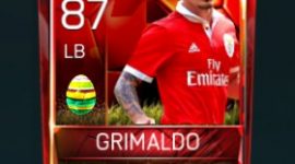 Grimaldo 87 OVR Fifa Mobile 18 Easter Player - Red Edition Player