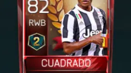 Juan Cuadrado 82 OVR Fifa Mobile 18 VS Attack Season 2 Player