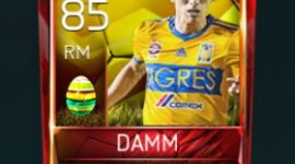 Jürgen Damm 85 OVR Fifa Mobile 18 Easter Player - Yellow Edition Player