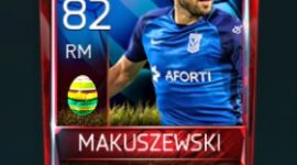Maciej Makuszewski 82 OVR Fifa Mobile 18 Easter Player - Blue Edition Player