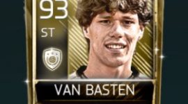 Marco van Basten 93 OVR Fifa Mobile 18 Icons Player