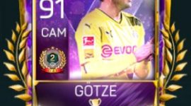 Mario Götze 91 OVR Fifa Mobile 18 VS Attack Rewards Player