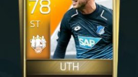 Mark Uth 78 OVR Fifa Mobile 18 TOTW April 2018 Week 1 Player