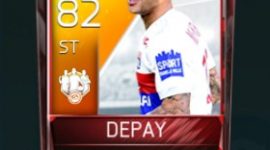 Memphis Depay 82 OVR Fifa Mobile 18 TOTW April 2018 Week 2 Player