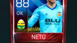 Neto 88 OVR Fifa Mobile 18 Easter Player - Blue Edition Player