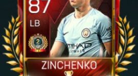 Oleksandr Zinchenko 87 OVR Fifa Mobile 18 VS Attack Rewards Player