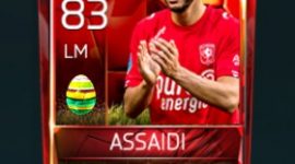 Oussama Assaidi 83 OVR Fifa Mobile 18 Easter Player - Red Edition Player