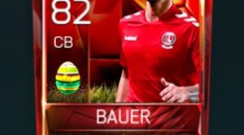 Patrick Bauer 82 OVR Fifa Mobile 18 Easter Player - Red Edition Player