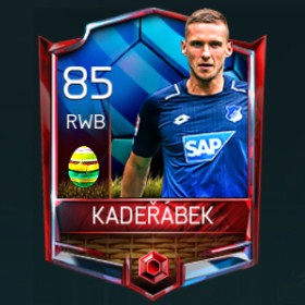 Pavel Kadeřábek 85 OVR Fifa Mobile 18 Easter Player - Blue Edition Player