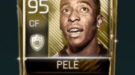Pelé 95 OVR Fifa Mobile 18 Icons Player