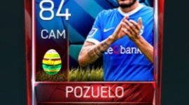 Pozuelo 84 OVR Fifa Mobile 18 Easter Player - Blue Edition Player