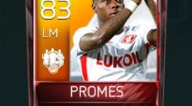 Quincy Promes 83 OVR Fifa Mobile 18 TOTW April 2018 Week 2 Player