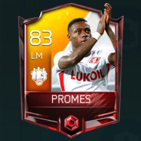 Quincy Promes 83 OVR Fifa Mobile 18 TOTW April 2018 Week 2 Player