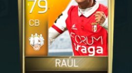 Raúl 79 OVR Fifa Mobile 18 TOTW April 2018 Week 1 Player