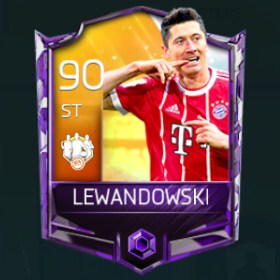 Robert Lewandowski 90 OVR Fifa Mobile 18 TOTW April 2018 Week 1 Player