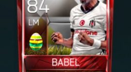 Ryan Babel 84 OVR Fifa Mobile 18 Easter Player - White Edition Player