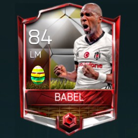 Ryan Babel 84 OVR Fifa Mobile 18 Easter Player - White Edition Player